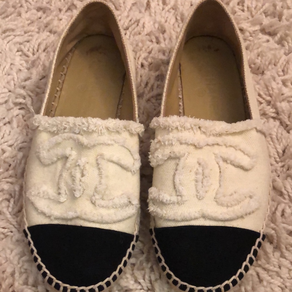 COPY - Barely worn Chanel espadrilles
